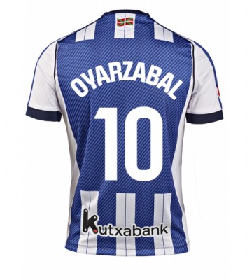 Real Sociedad Mikel Oyarzabal #10 Hjemmebanetrøje 2025-26 Kortærmet